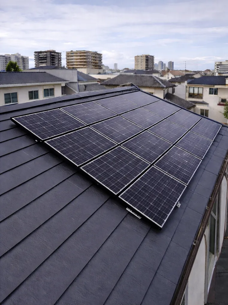 ソーラーパネル設置工事